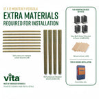 Coppell Vinyl Pergola