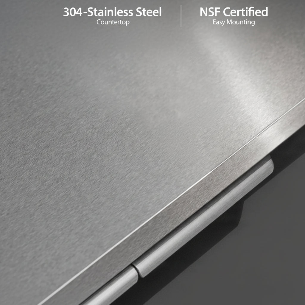 Newage Products Outdoor Kitchen Aluminum 4 Piece Cabinet Set with Corner Shelf, 2-Door, 3-Drawer and Bar Cabinet